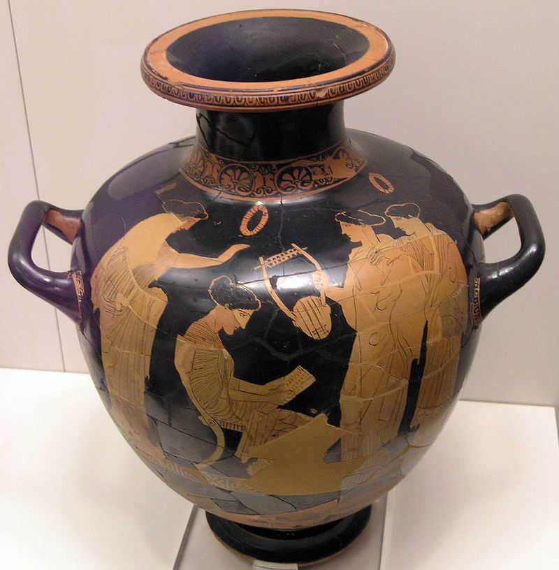 sappho vase 435bc