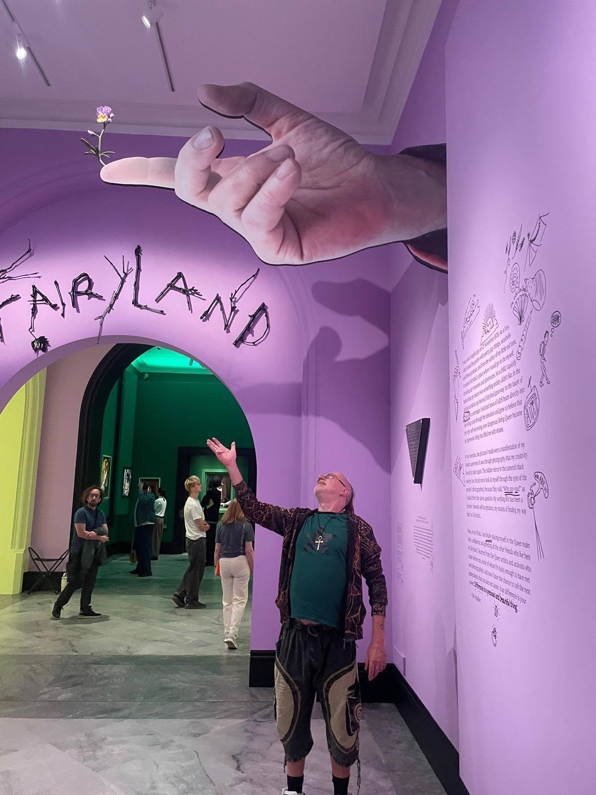 Pointing into Fairyland